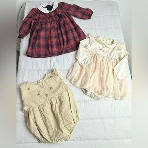 Absorba Red and Cream Diaper Covers Classic Accessories